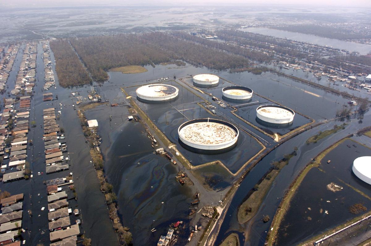 There were 540 oil spills after Katrina. Oil companies have yet to be