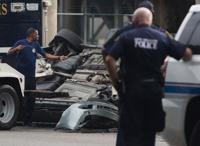 Woman Killed When Car Flips During I 10 Crash Lands In Superdome