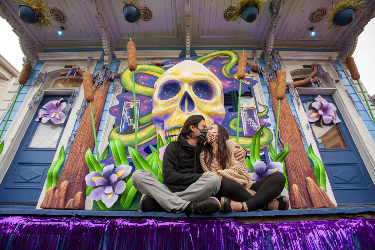 Love Those Krewe Of Red Beans House Float Decorations They Re Going Up For Sale At The Cac Mardi Gras Nola Com