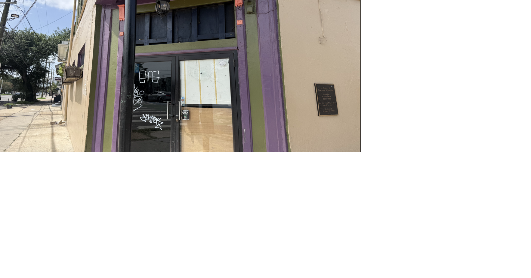 Gay bar in the heart of the New Orleans Marigny neighborhood abruptly closes