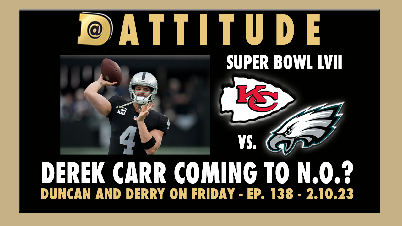 Saints open Derek Carr era, NFL picks: Dattitude Podcast, Sports Betting