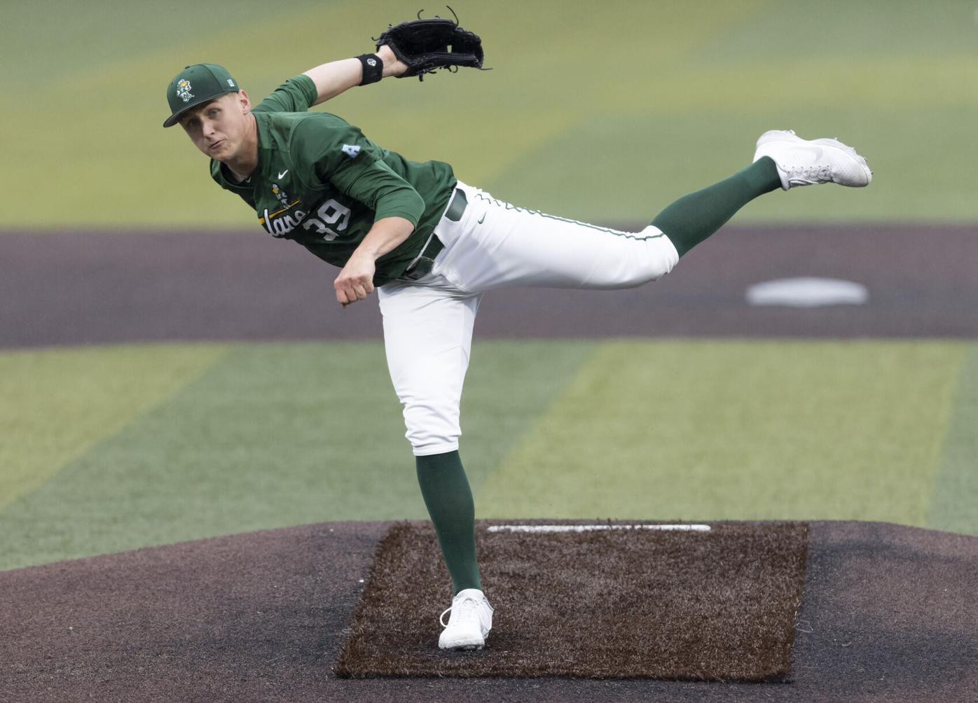 Manhattan Jaspers Baseball Jersey - Green