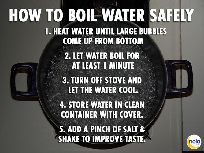 Boil water instructions file photo