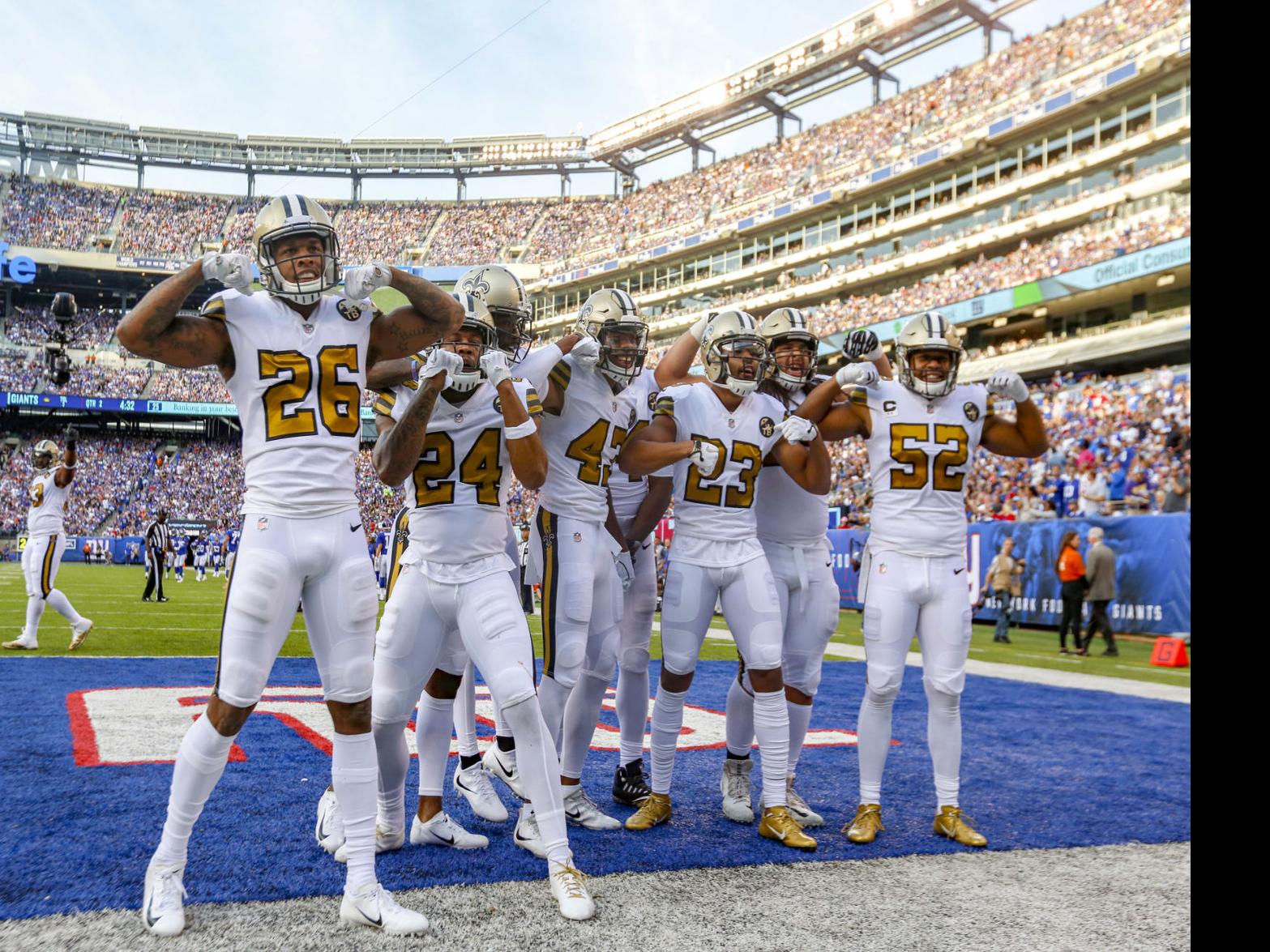 New Orleans Saints' color rush jerseys voted best uniform by fans in NFL on  Fox poll, Saints