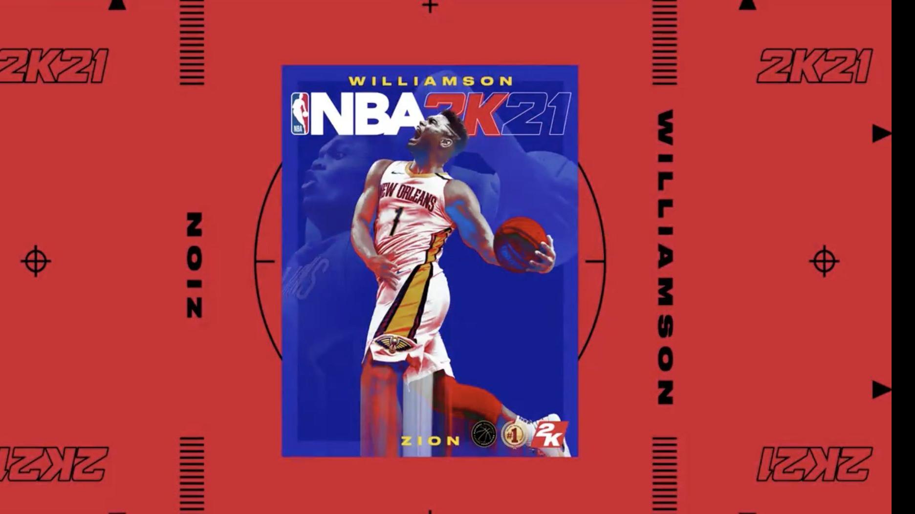 Pelicans Zion Williamson Lands Nba 2k21 Next Generation Cover