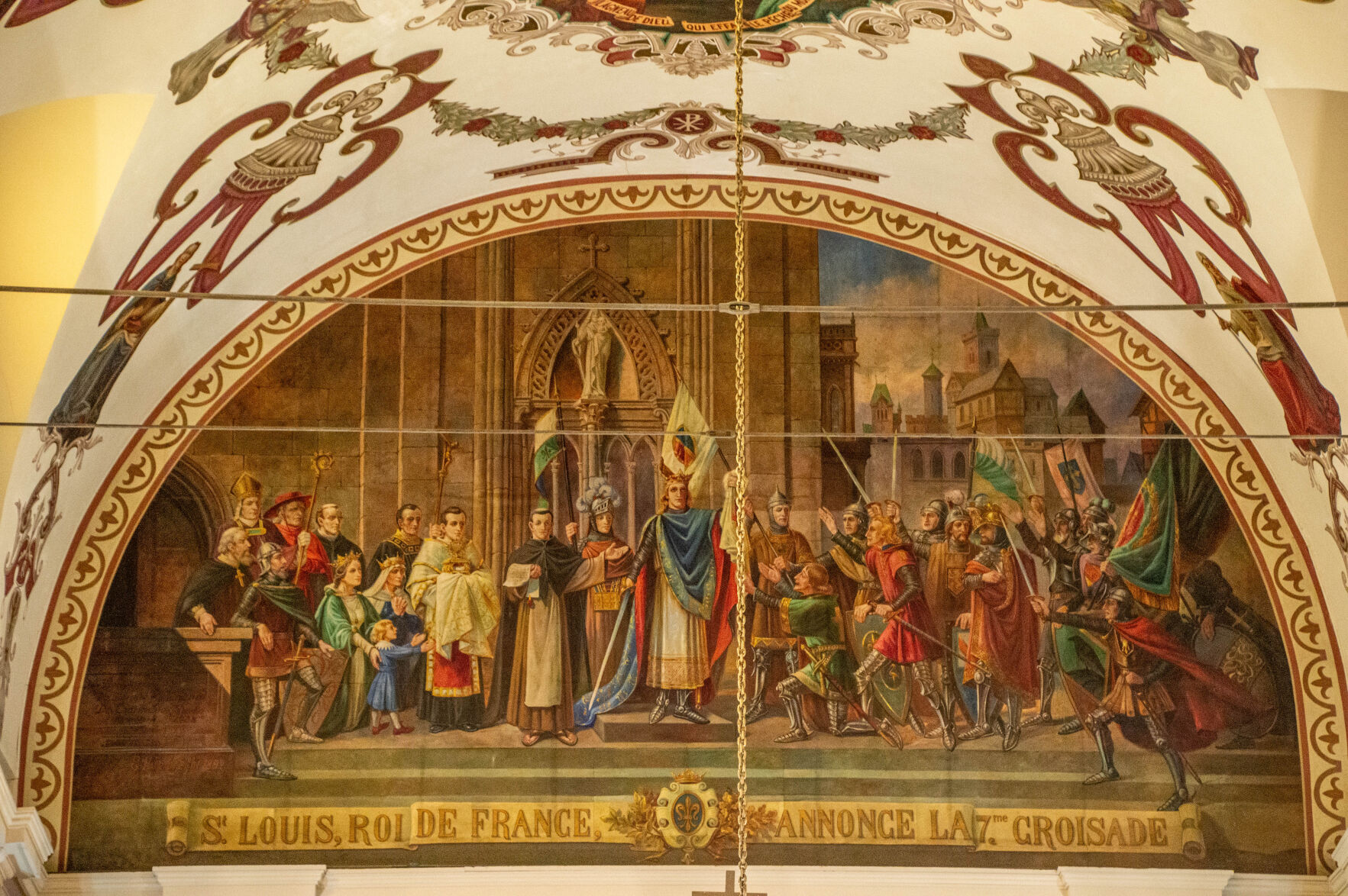 Blake Pontchartrain: The Story Behind St. Louis Cathedral's Murals ...