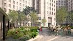 Charity Hospital Forecourt Rendering