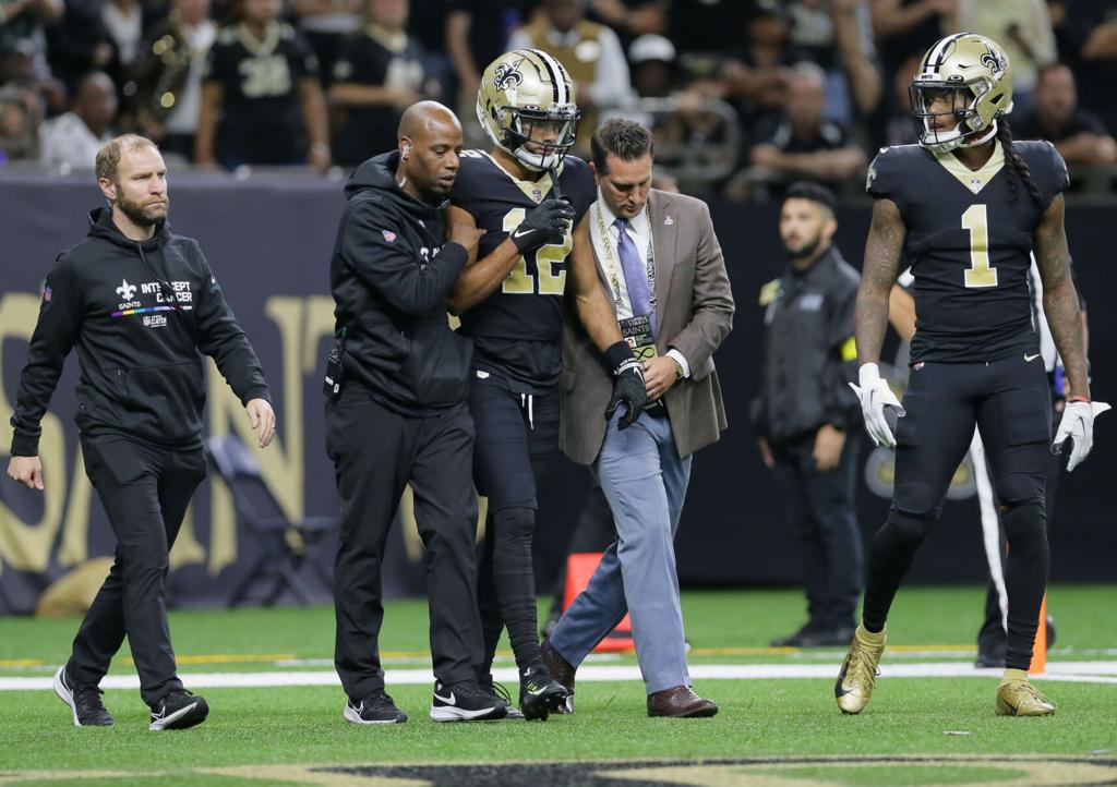 Chris Olave injury update: Saints WR dealing with concussion for Week 6 -  DraftKings Network