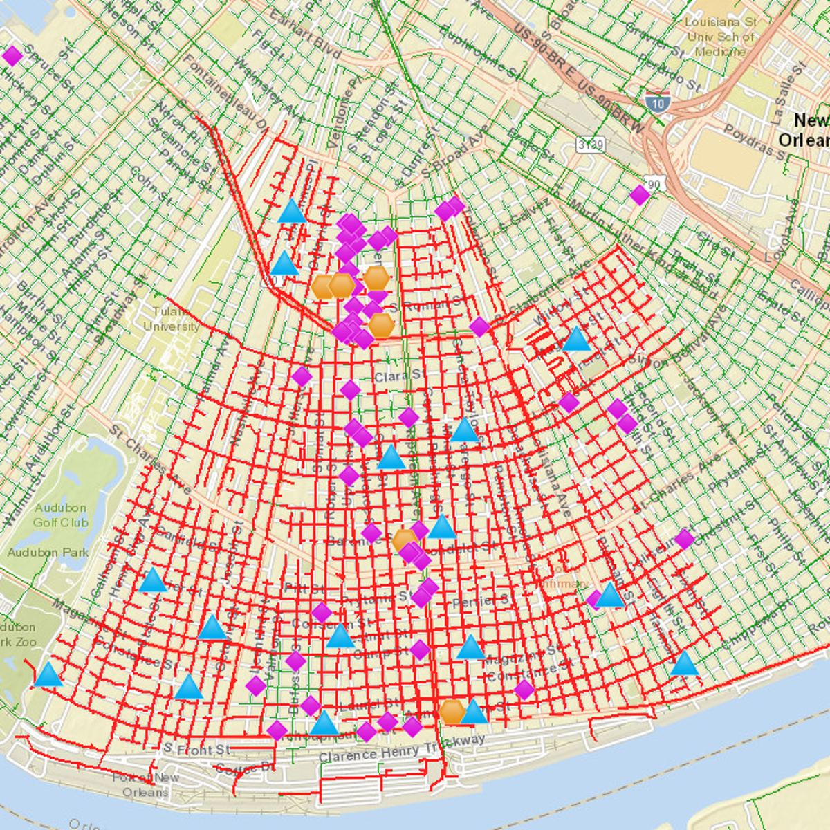 Entergy Acknowledges Major Power Outage In Uptown Garden District Of New Orleans 20k Affected News Nola Com