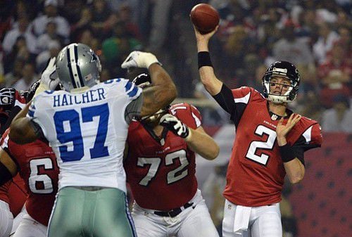 Falcons get past Saints