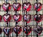 Artist tallies New Orleans’ murder rate, with glass hearts and 5,000 bullet casings