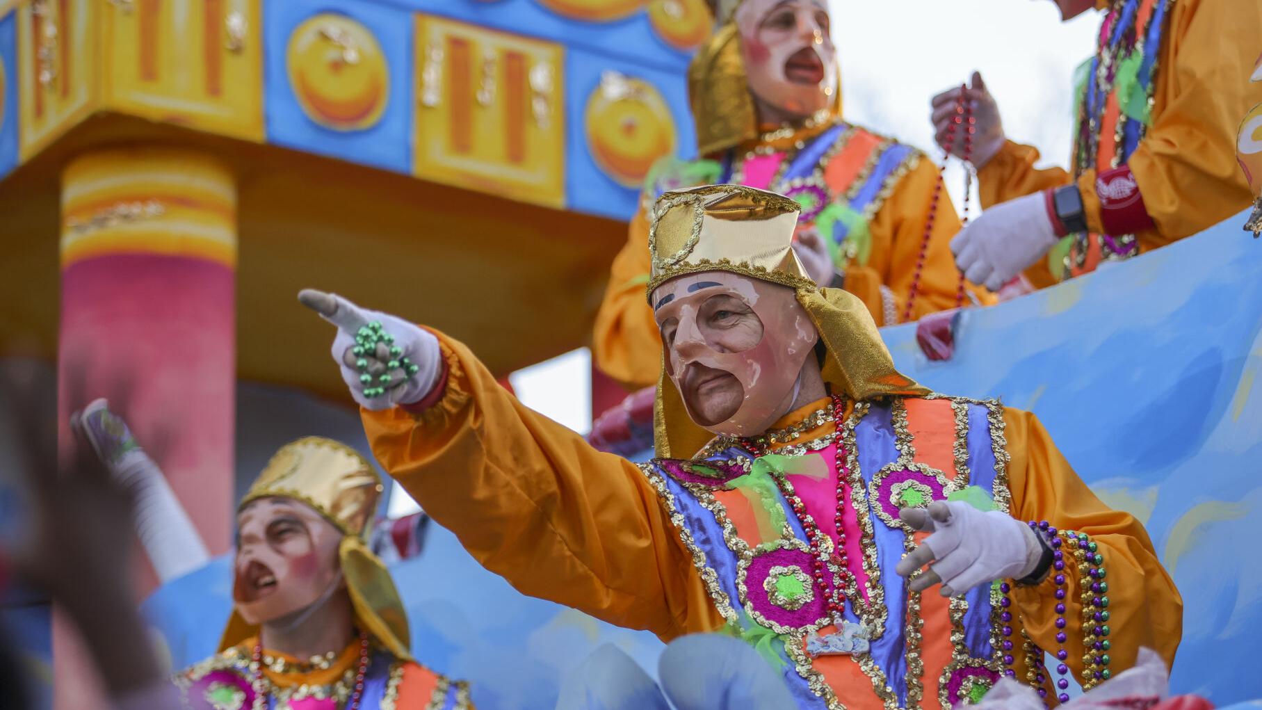 What are the origins of Mardi Gras costumes?, Mardi Gras