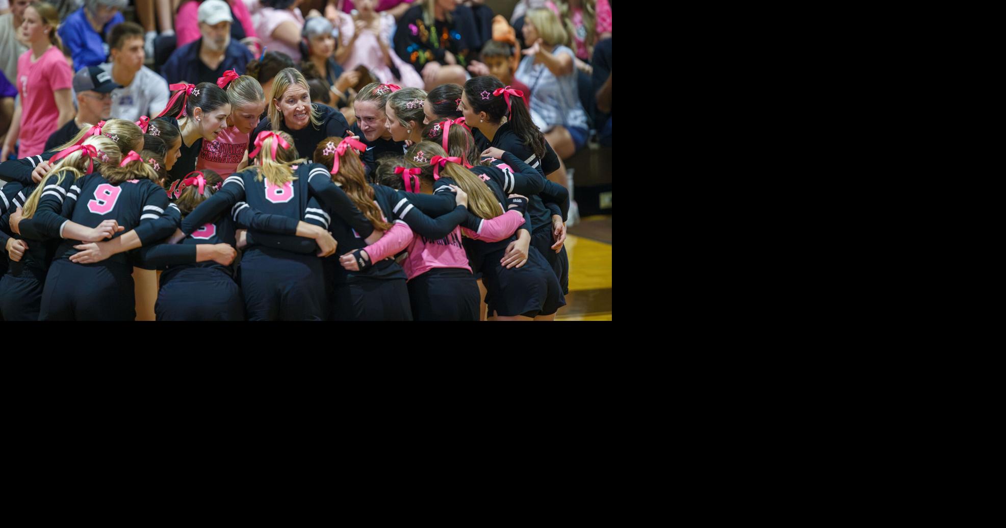 A Dominican freshman reached a significant milestone in a volleyball match against Chapelle