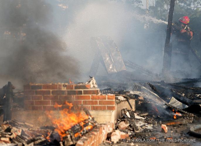 Fire destroys house in eastern New Orleans, damages two others ...