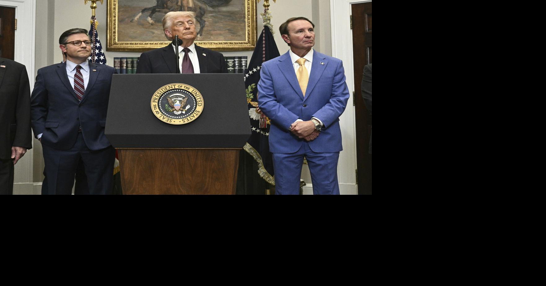 Trump says he is naming Louisiana Gov. Jeff Landry special envoy to Greenland