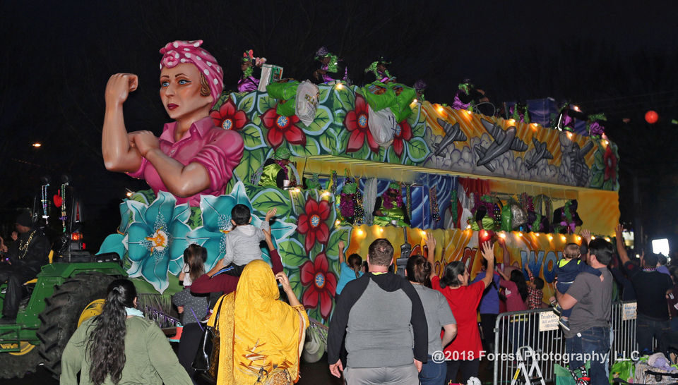 Krewe of Athena rolls in Metairie See photos from the parade Archive