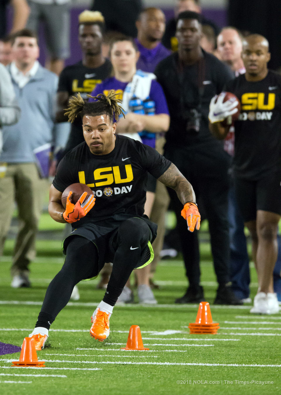 Donte Jackson comes up short in pursuit of Combine 40 record