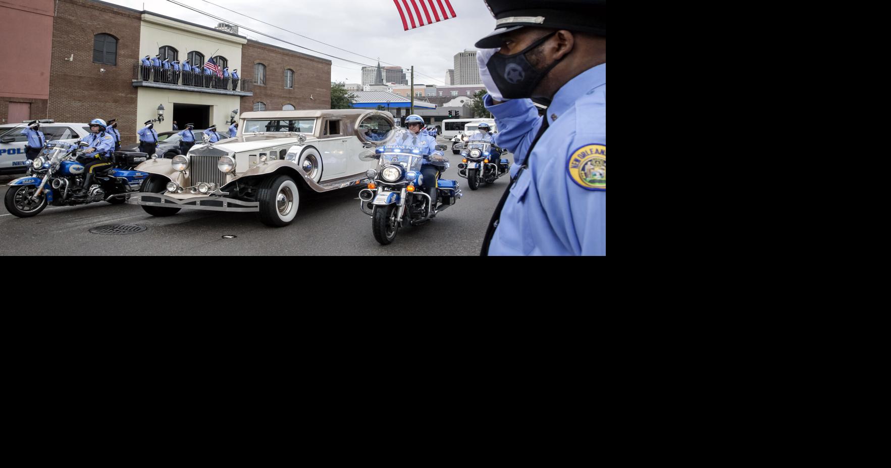 New Orleans Detective Everett Briscoe honored at funeral 'To know him