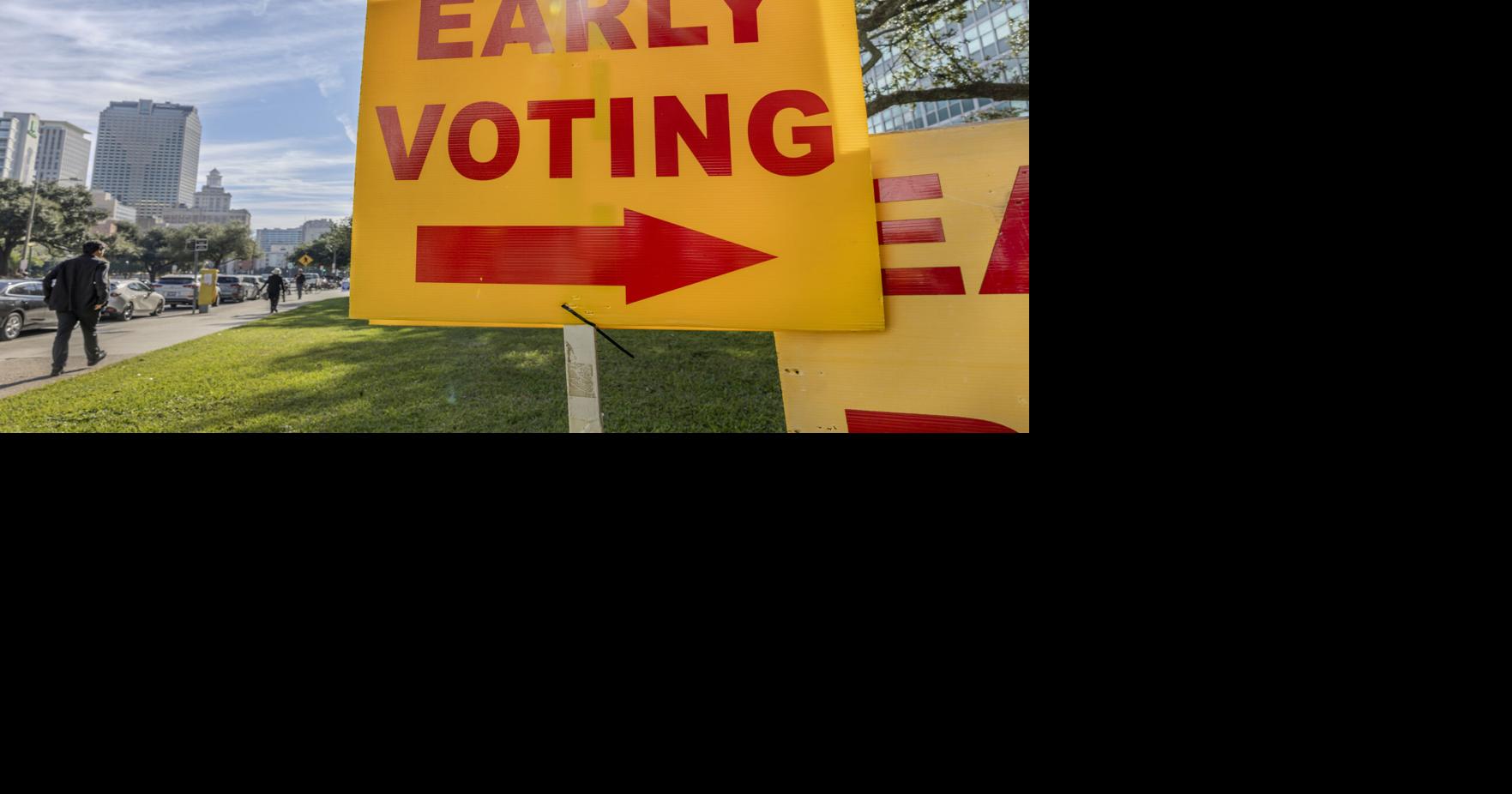 See what's on the June 27 ballot for the New Orleans area as early voting starts