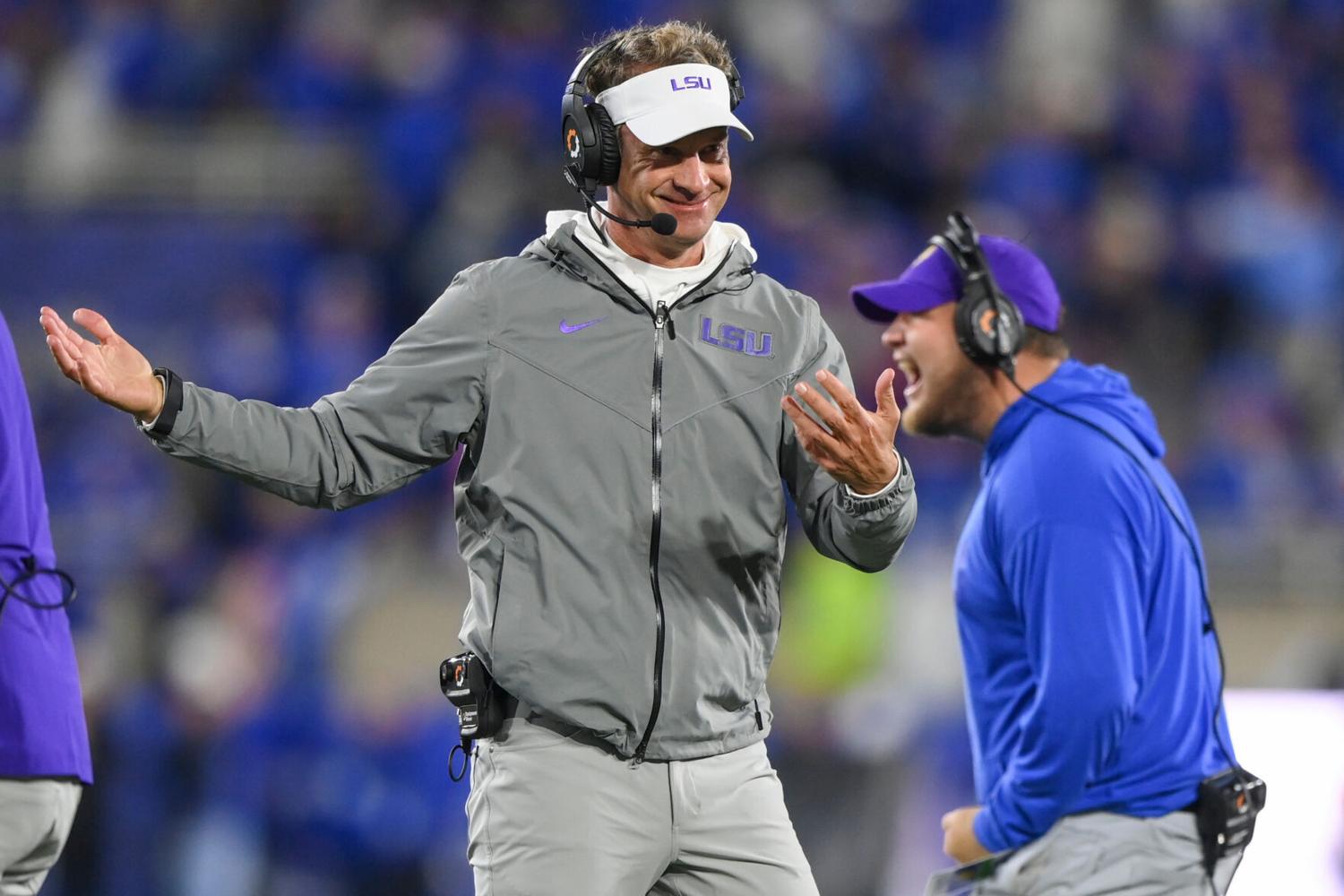 Lane Kiffin again bashes refs after LSU loss: ‘I didn’t think it was a really well-officiated game’