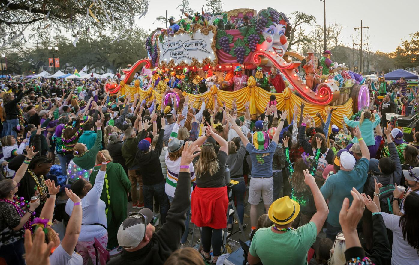 Parade Route - Krewe of Bacchus