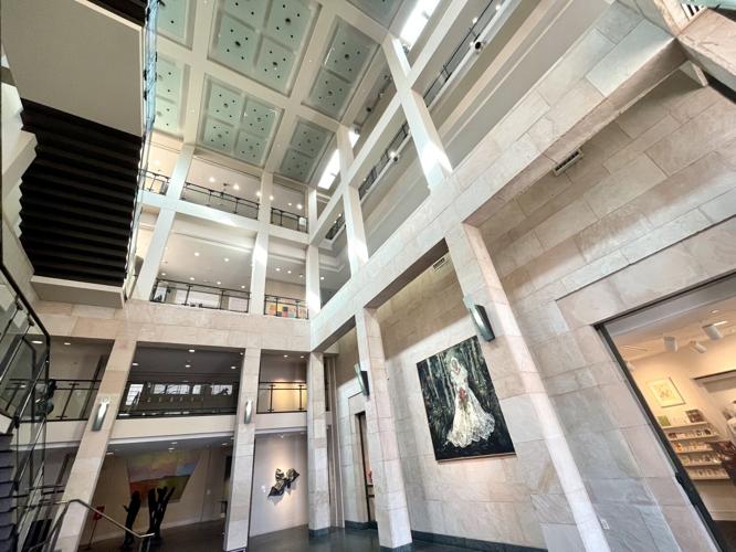 Interior of Ogden Museum of Southern Art