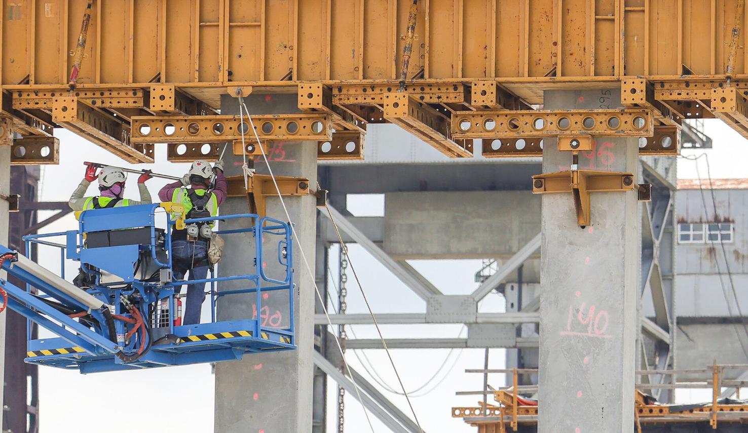 Photos Belle Chasse Bridge and Tunnel Replacement project is underway