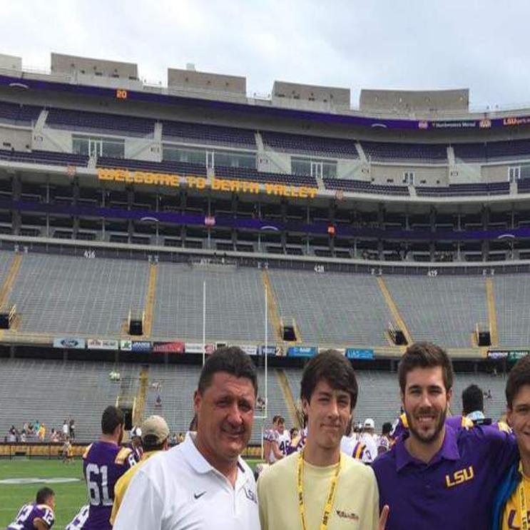 There's something special about LSU defensive line coach Ed Orgeron, his  stepson Tyler | Archive 