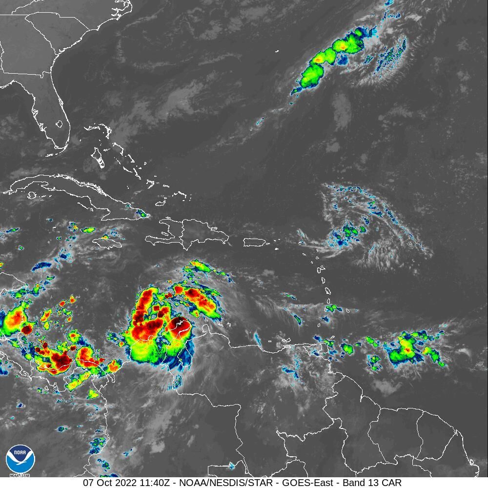 Tropical Depression Forms In Caribbean, Forecast To Strengthen To ...