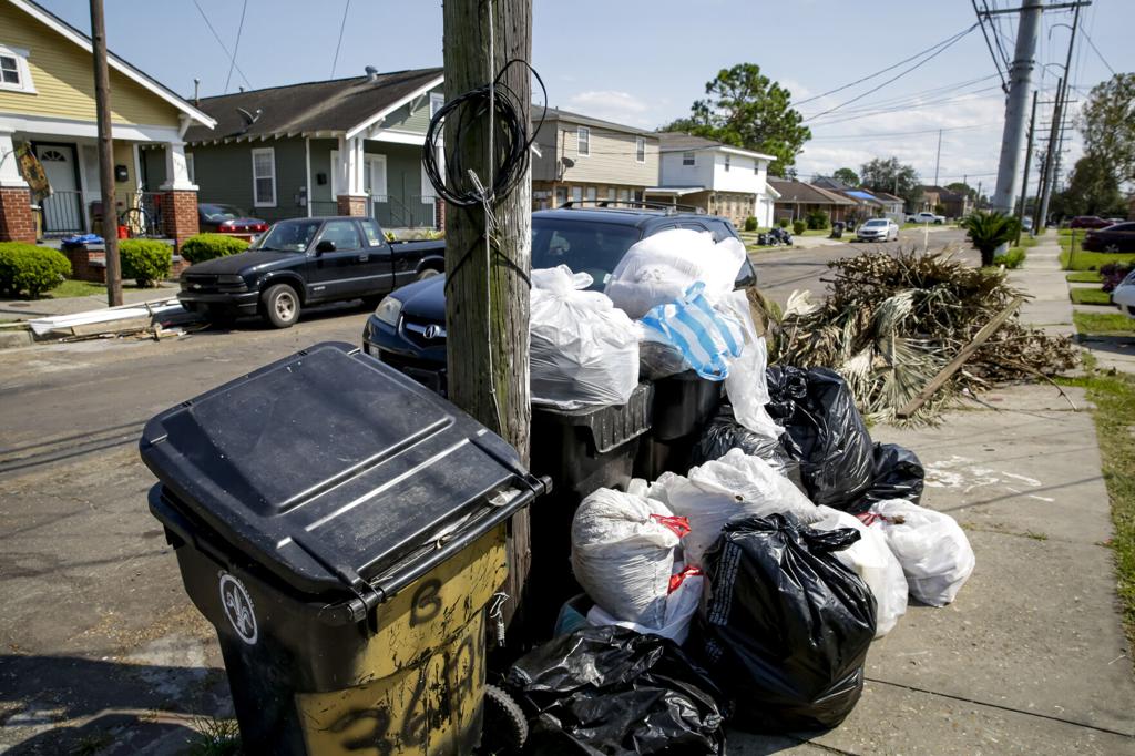 Okc Trash Pickup Schedule 2022 City Extends Deadline For Emergency Trash Collection As Frustration Mounts  Over Post-Storm Waste | Local Politics | Nola.com