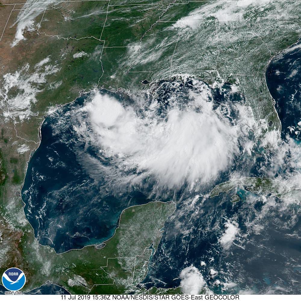 Tropical Storm Barry Forms; New Orleans In Watch Area; See More Details ...