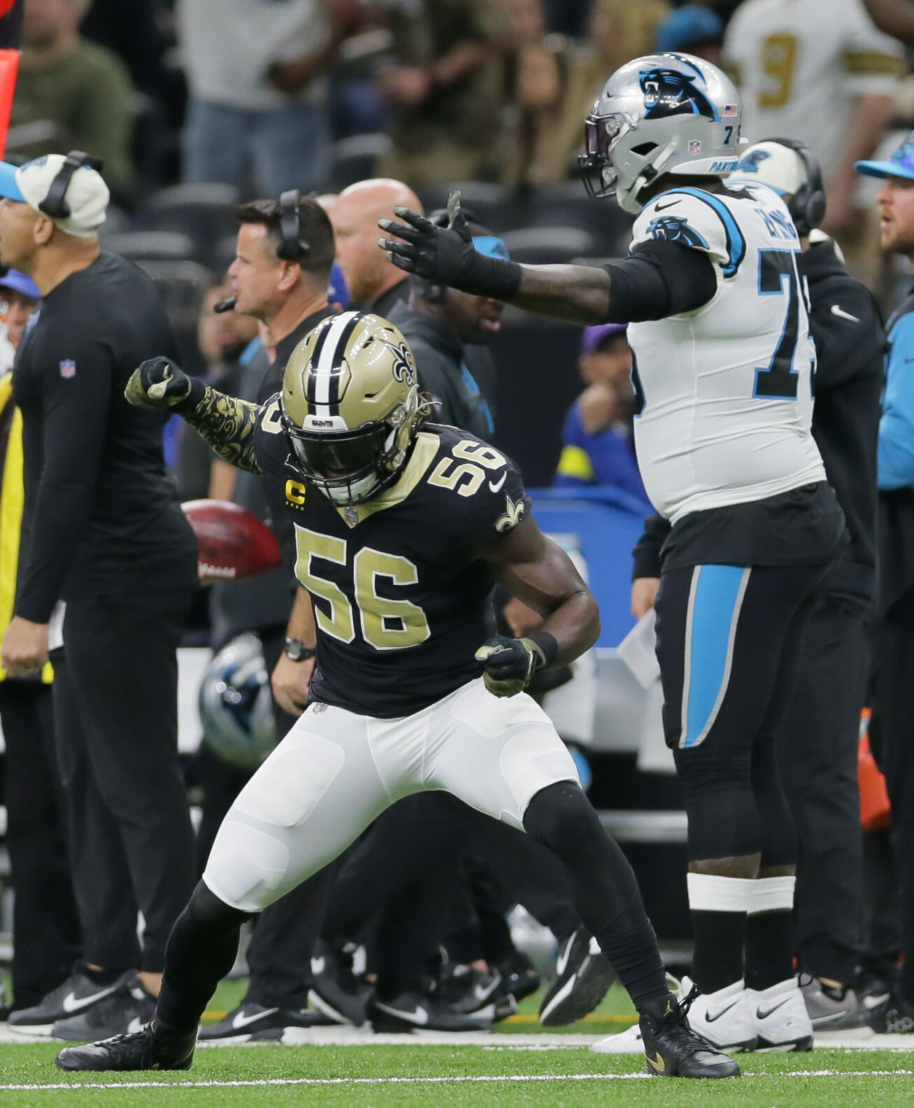 Saints close disappointing 7-10 season with 10-7 loss to Panthers