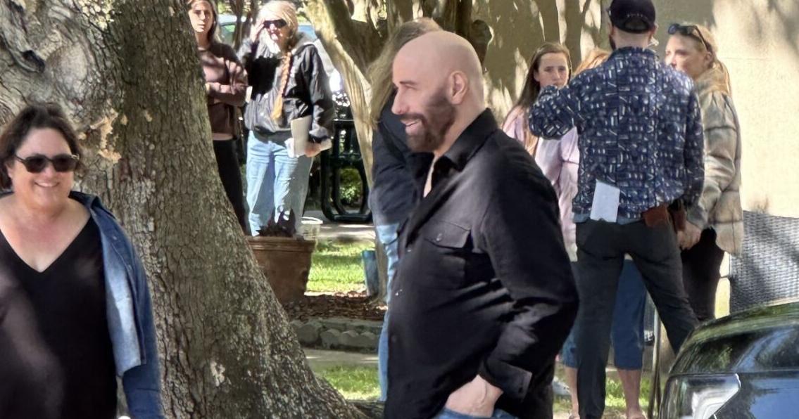 John Travolta and other celebrities are on the Gulf Coast filming a new musical