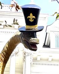 'Dino Gras on the Avenue,' Mardi Gras float house, 5809 St. Charles Ave. 2 STAFF PHOTO BY DOUG MacCASH.jpeg
