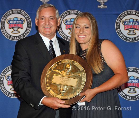 Leonard wins 3 awards at the Allstate Sugar Bowl Hall of Fame