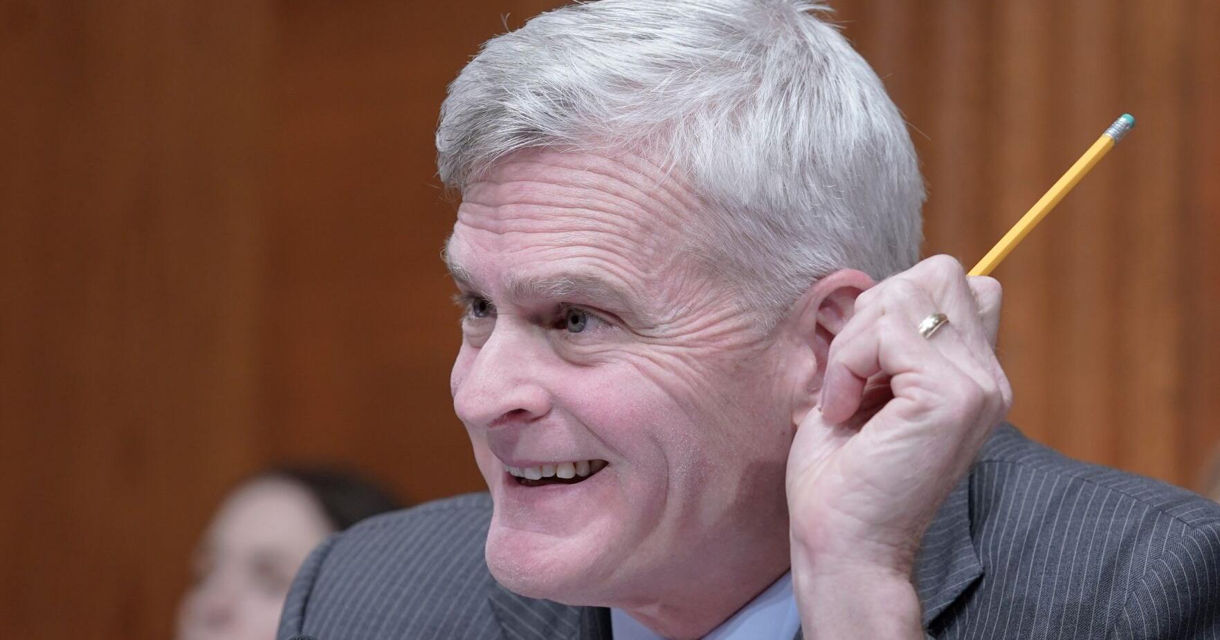 Sen. Bill Cassidy is outraged fake White House Gift Shop is selling Trump indictment swag - Vimarsana News