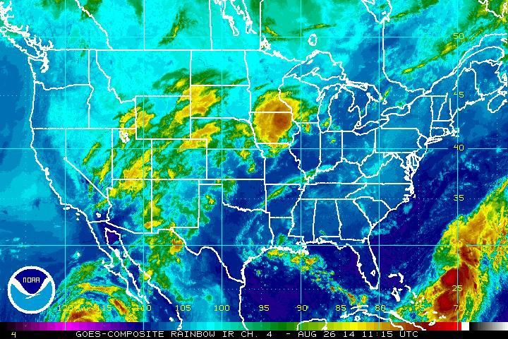 Forecasters watching low pressure system in Gulf of Mexico, along with ...
