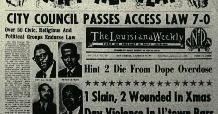 Blakeview: The Louisiana Weekly, news outlet formed for Black New Orleanians, turns 100