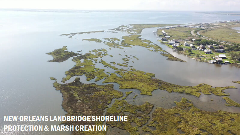 These projects will build 11 square miles of new Louisiana wetlands by ...