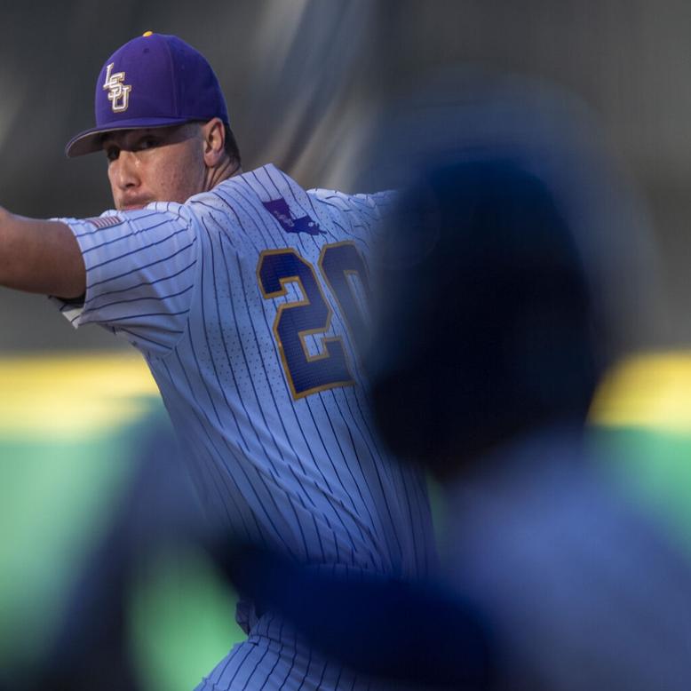 LSU Baseball Paul Skenes Keepin' It 100+ Shirt - NIL + LSU - BreakingT