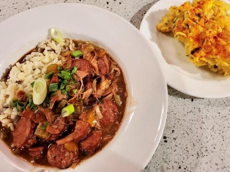 Kevin Belton recipes for duck gumbo, chicken and dumplings Where NOLA