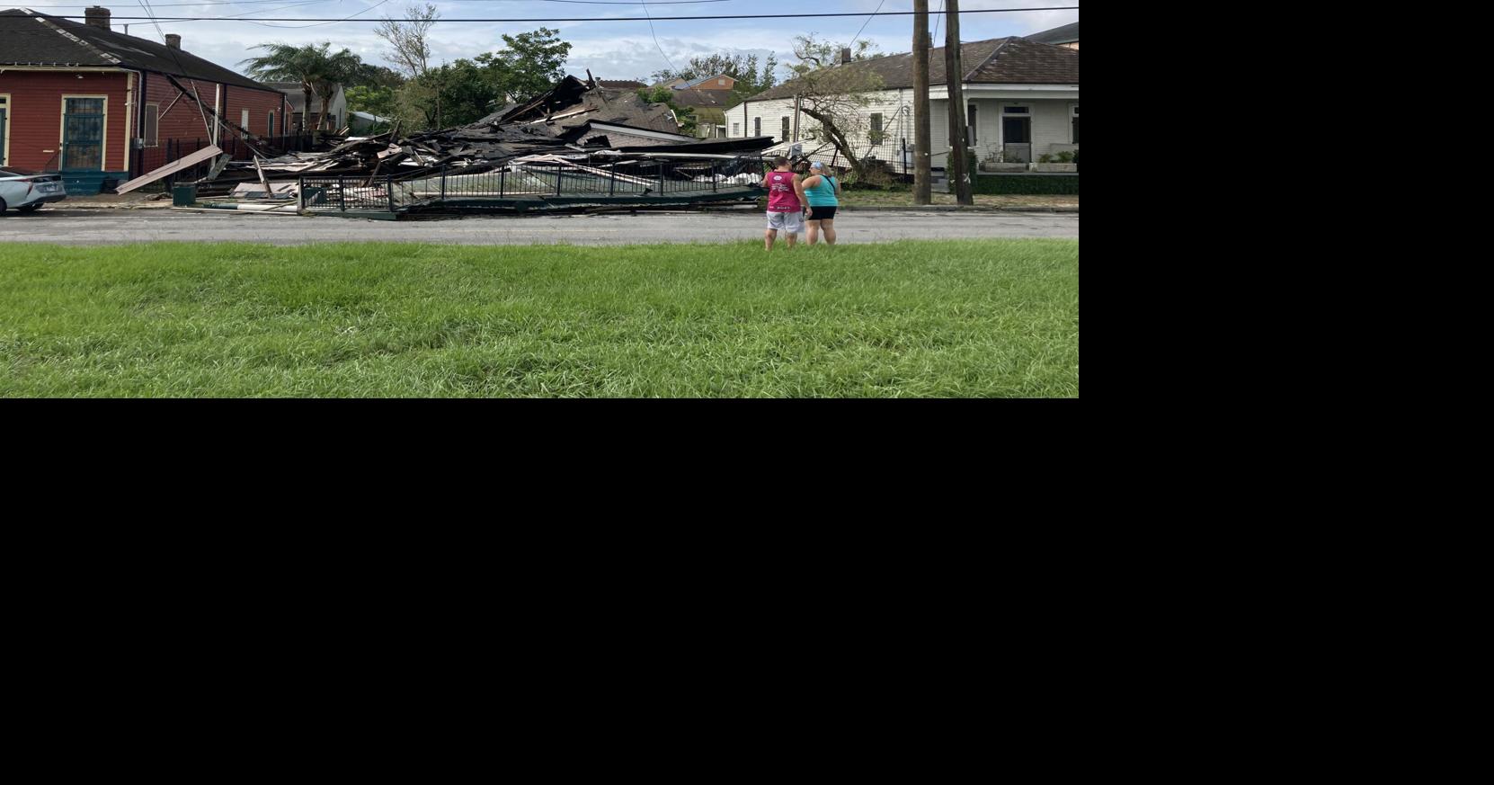Hurricane Ida destroys blighted Algiers Point home owned by U.S. Rep