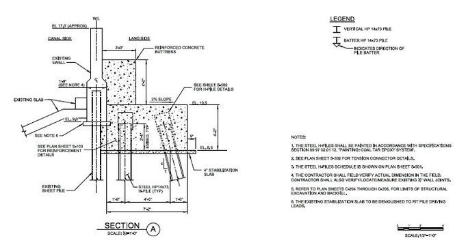 Stronger L-shaped floodwall planned near end of Orleans Avenue canal ...