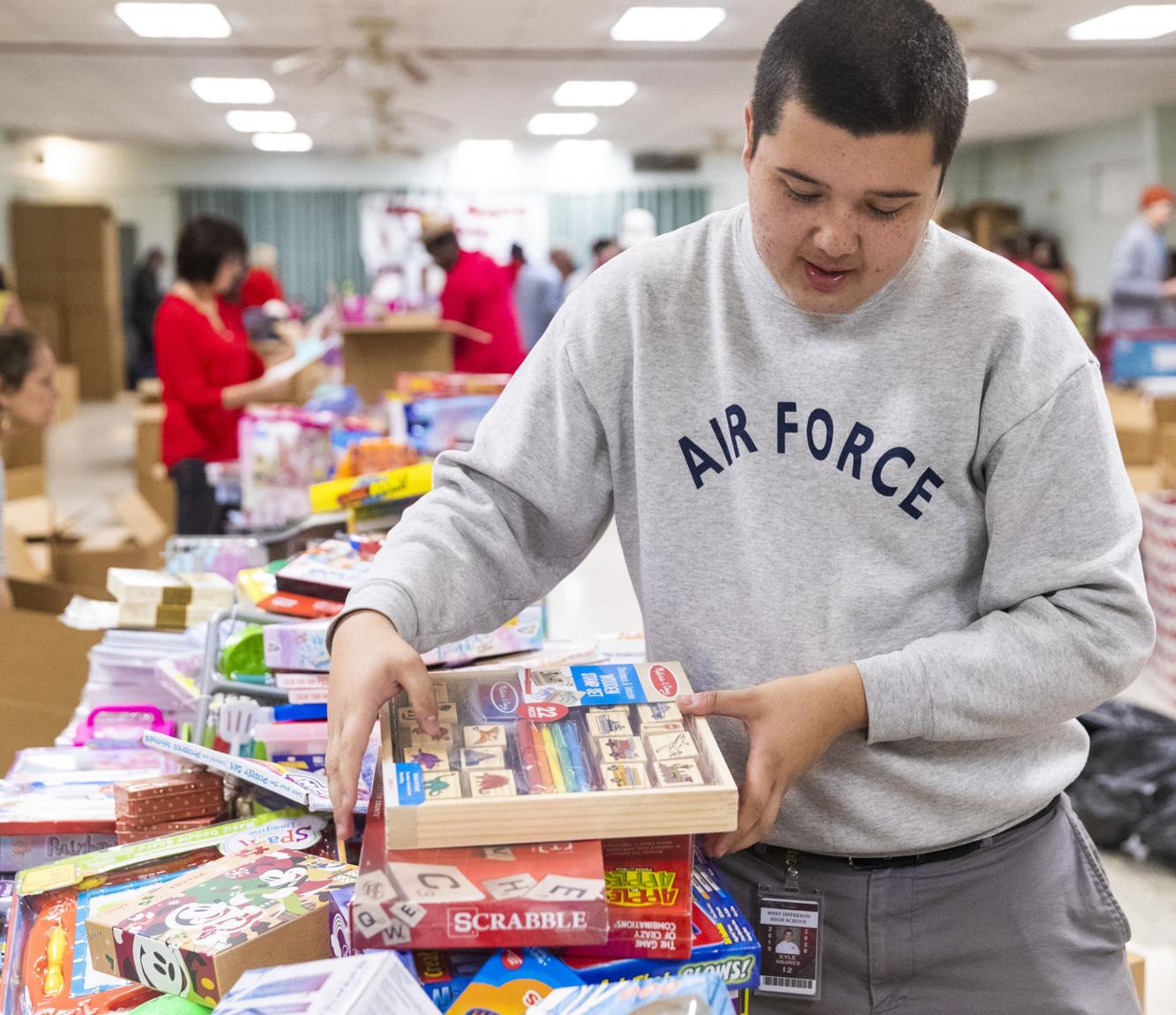Hundreds mobilize for Children's Hospital Toy Drive in massive oneday