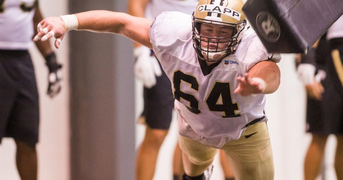 Vip Racing Inspired Saints stage race between Will Clapp, Henry Mondeaux and tackling dummy ...