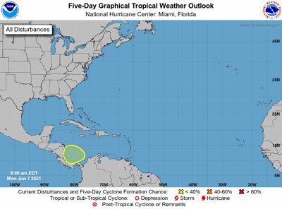 Tropical weather outlook June7 7am