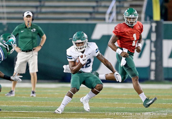 Tulane shows bigplay ability in spring game with Terren Encalade