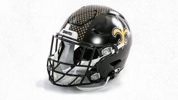 22 New Orleans Saints NFL Team Helmet Shape Balloon 5 Count