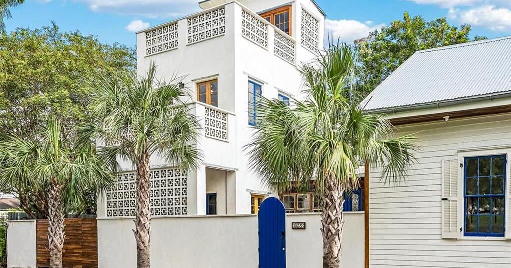 This Bywater home with striking design and a courtyard went Zillow Gone Wild viral