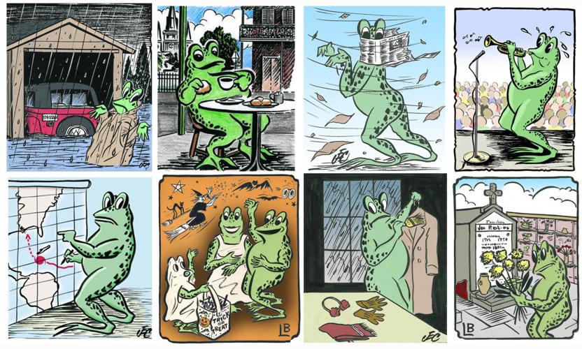 The TimesPicayune weather frog makes his digital debut Weather